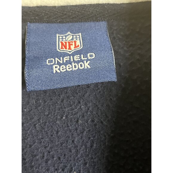 NFL Onfield Reebok Men's Large Dallas Cowboys Zip Up Fleece Jacket - Picture 6 of 11